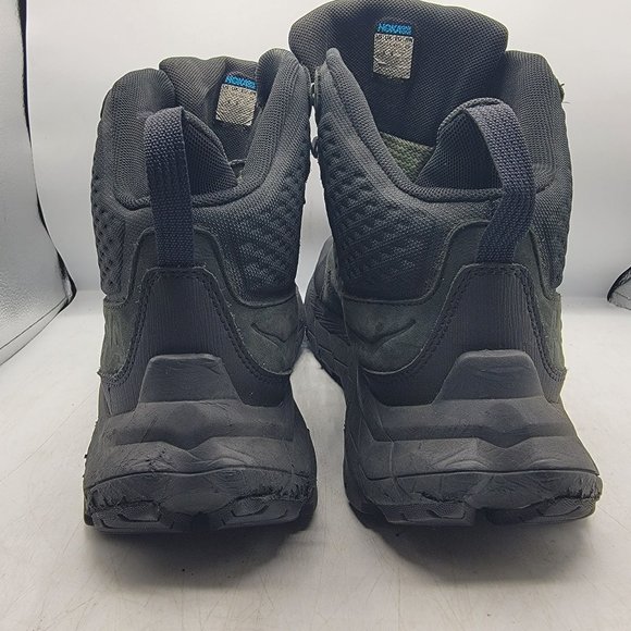 Hoka Anacapa Mid GTX Mens 11 Black Athletic Hiking Boots Vibram Soles 1122018 main image 6